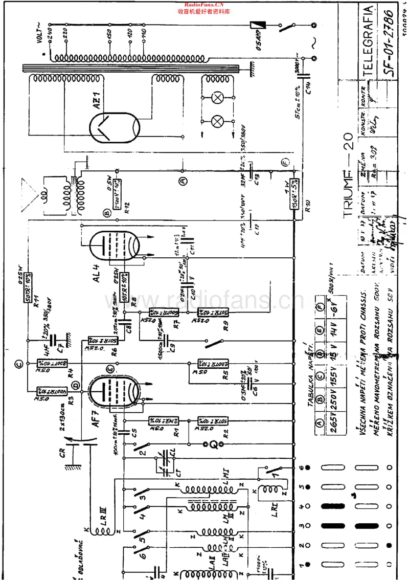 Telegrafia_Triumf20维修电路原理图.pdf_第2页