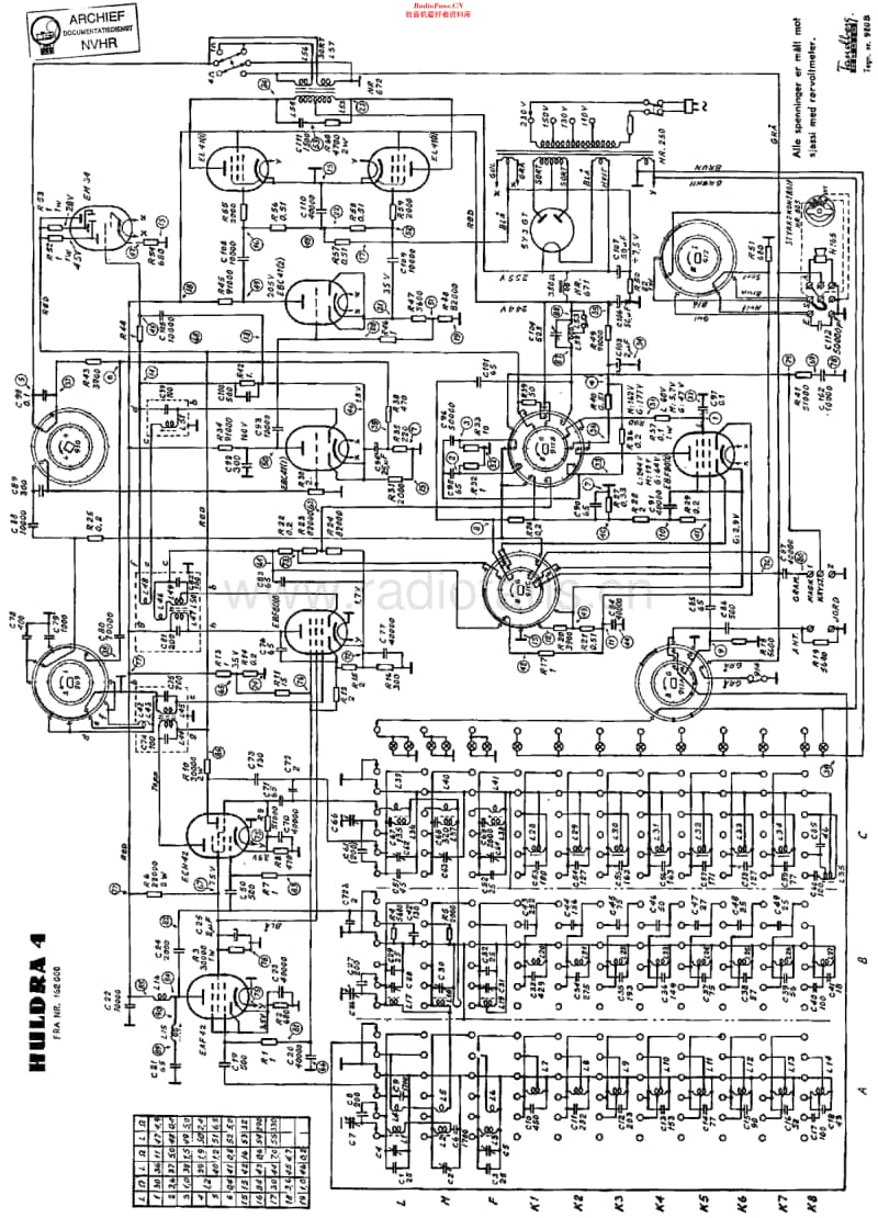 Tandberg_Huldra4维修电路原理图.pdf_第1页