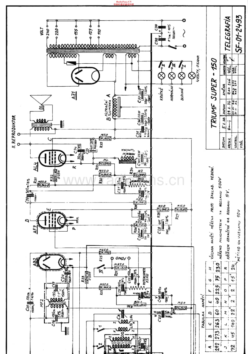 Telegrafia_Triumf150维修电路原理图.pdf_第2页