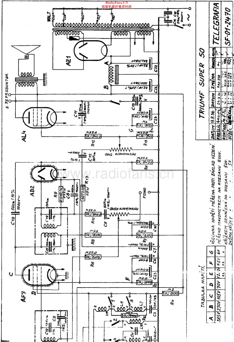 Telegrafia_Triumf50维修电路原理图.pdf_第2页