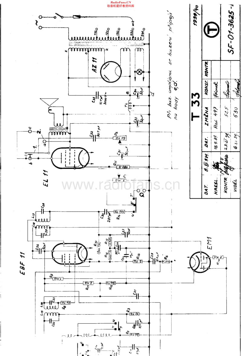 Telegrafia_T33维修电路原理图.pdf_第2页