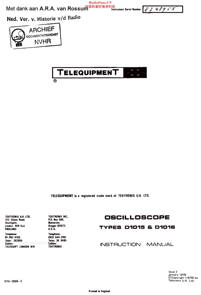 Telequipment_D1016维修电路原理图.pdf_第2页