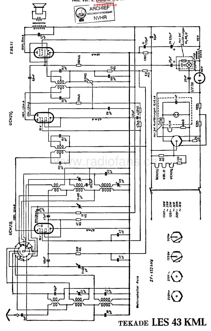 TeKaDe_LES43KML维修电路原理图.pdf_第1页