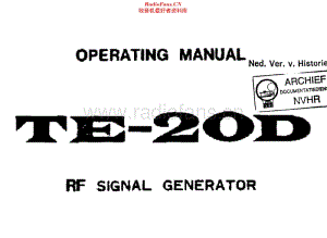 Tech_TE20D维修电路原理图.pdf