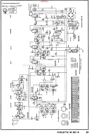 Tonfunk_W301II维修电路原理图.pdf