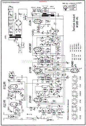Tonfunk_W285KL维修电路原理图.pdf
