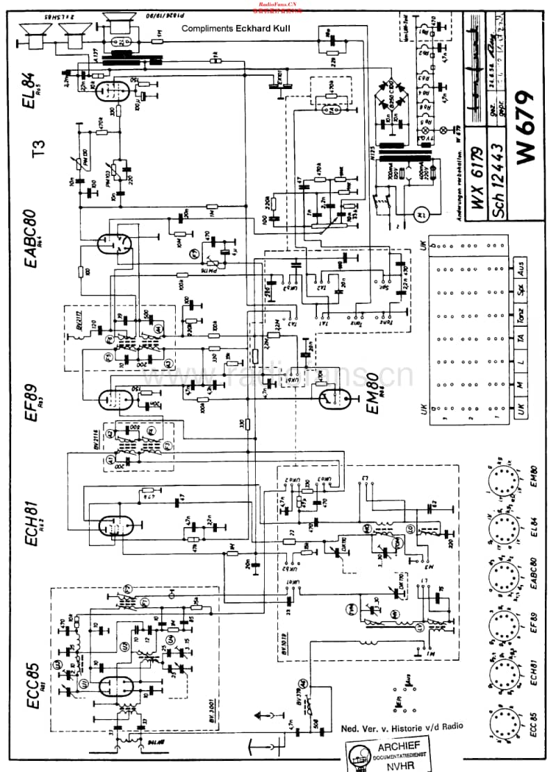 Tonfunk_W679维修电路原理图.pdf_第1页