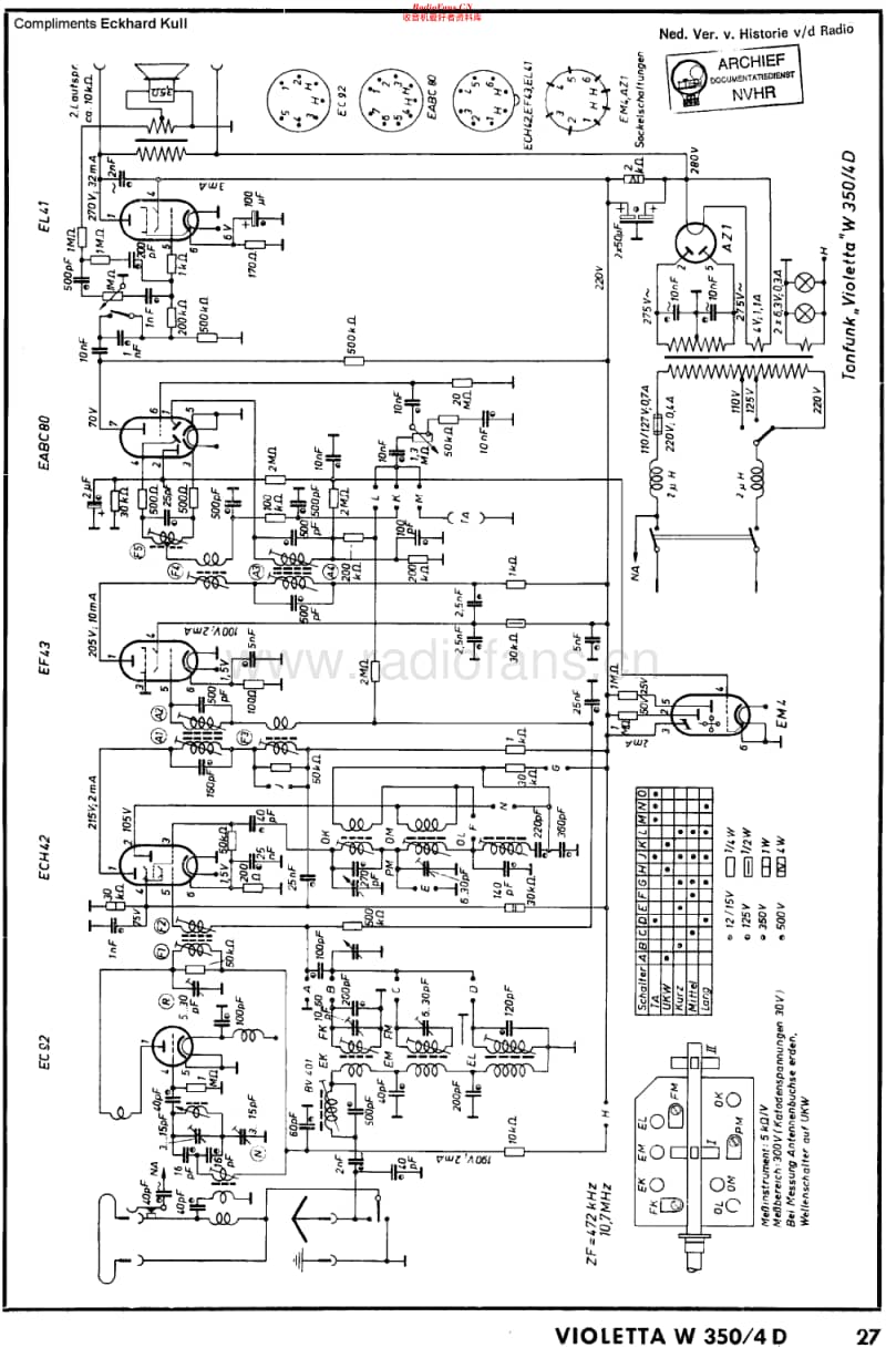 Tonfunk_W350维修电路原理图.pdf_第1页