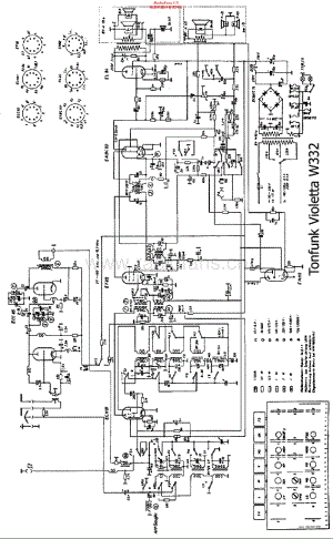 Tonfunk_W332维修电路原理图.pdf