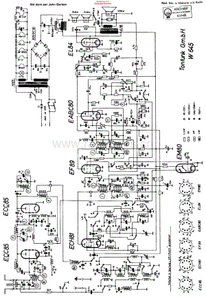 Tonfunk_W645维修电路原理图.pdf
