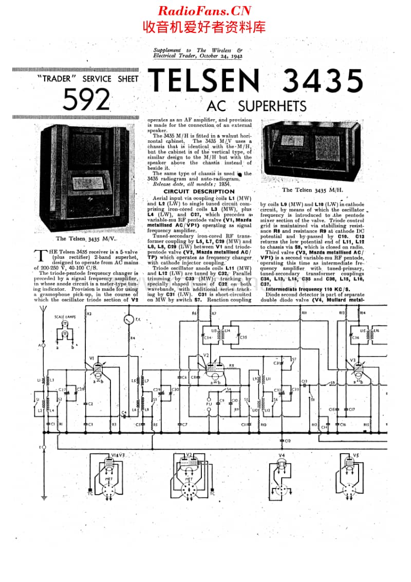 Telsen_3435H维修电路原理图.pdf_第1页