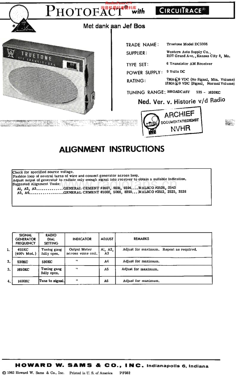 Truetone_DC3306维修电路原理图.pdf_第1页