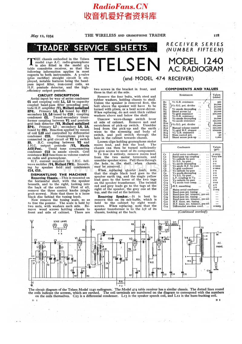 Telsen_474维修电路原理图.pdf_第1页
