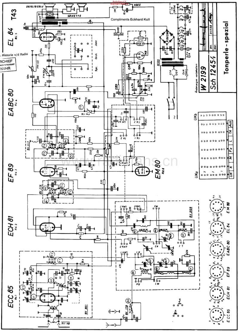 Tonfunk_W2199维修电路原理图.pdf_第1页