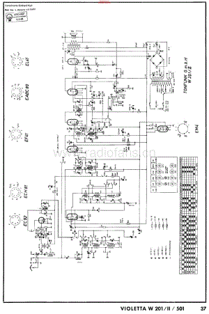 Tonfunk_W201II维修电路原理图.pdf