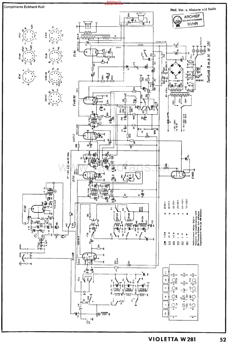 Tonfunk_W281维修电路原理图.pdf_第1页