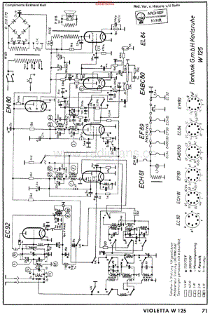 Tonfunk_W125维修电路原理图.pdf