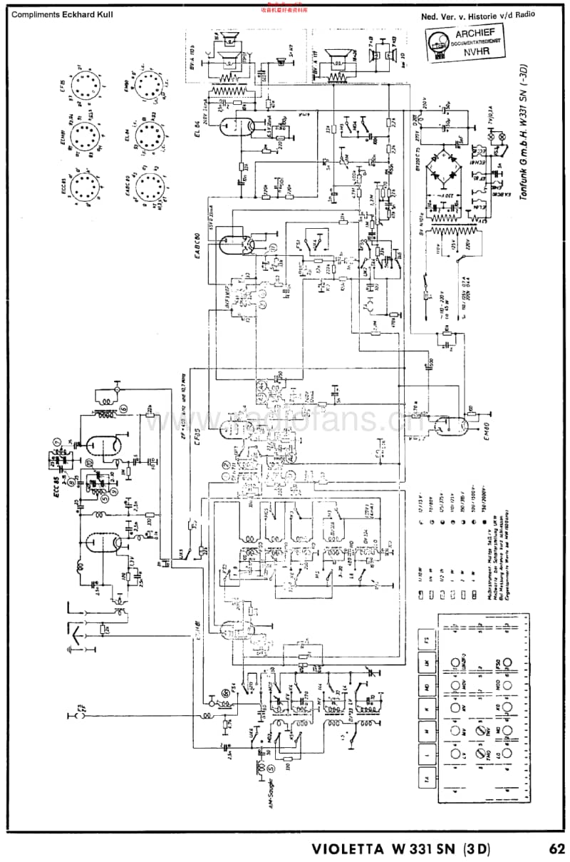 Tonfunk_W331SN维修电路原理图.pdf_第1页