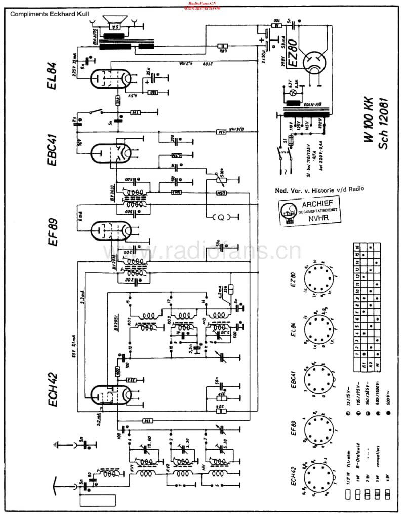 Tonfunk_W100KK维修电路原理图.pdf_第1页