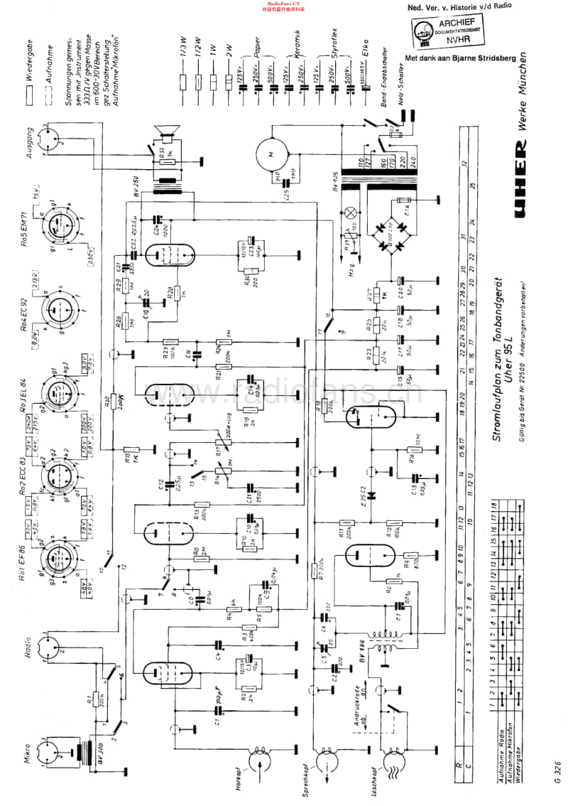 Uher_95L维修电路原理图.pdf_第1页