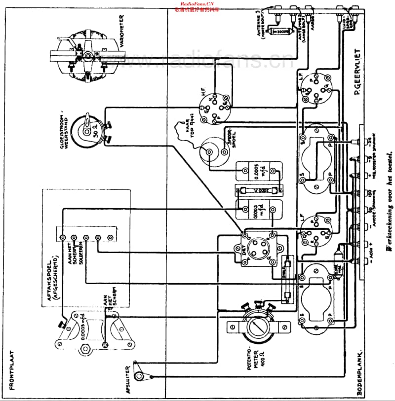 Telegraaf_4LampsRadioApparaat维修电路原理图.pdf_第2页