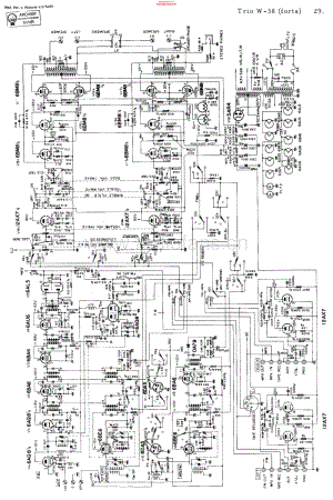 TrioKenwood_W38维修电路原理图.pdf