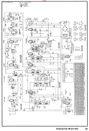 Tonfunk_W311维修电路原理图.pdf