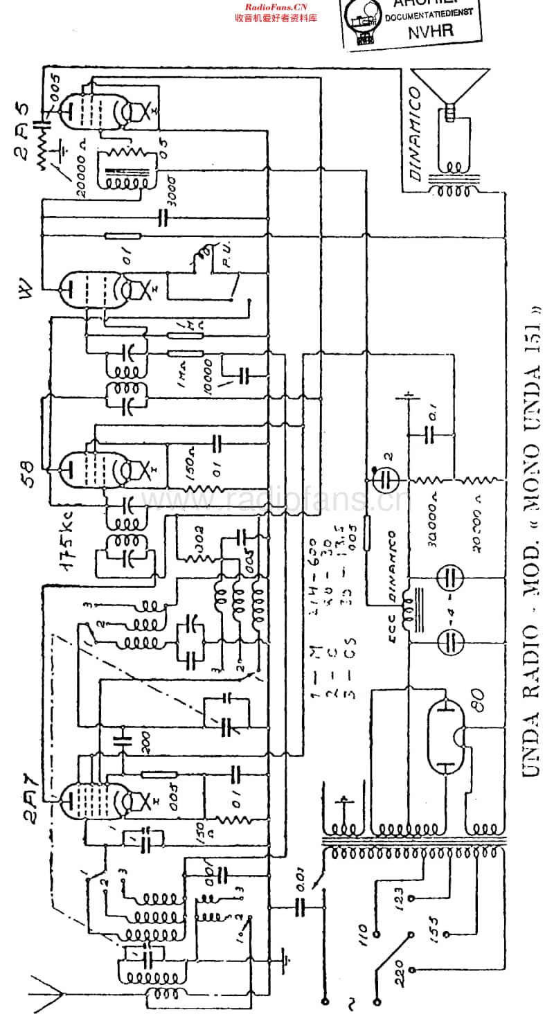 Unda_MU151维修电路原理图.pdf_第1页