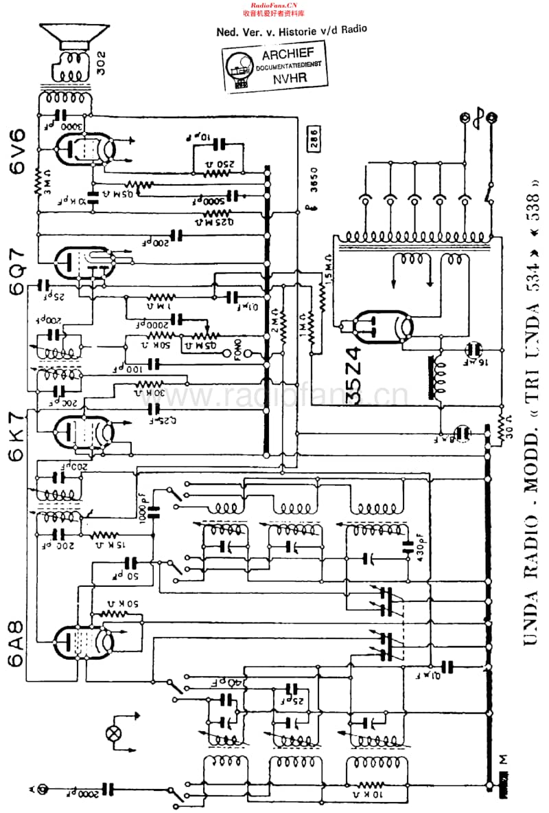 Unda_534维修电路原理图.pdf_第1页