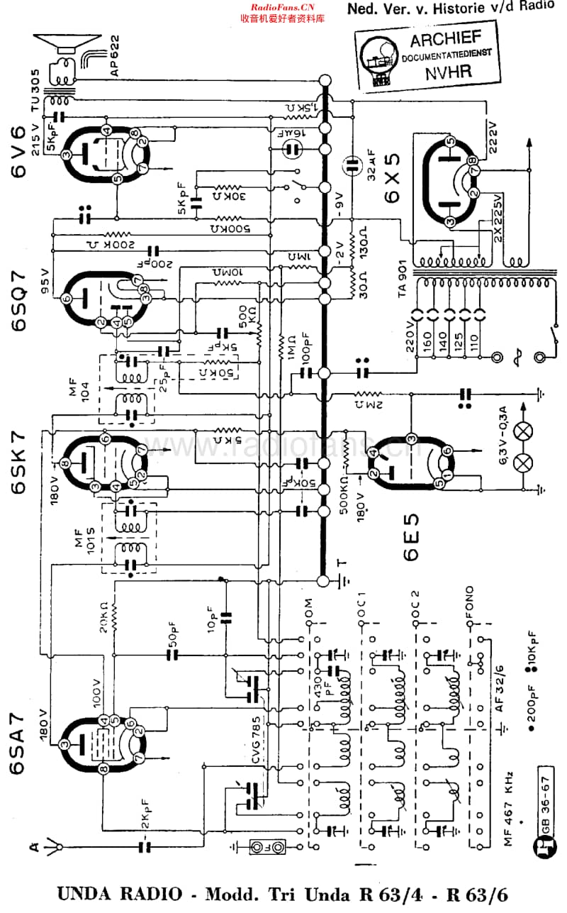 Unda_63-4维修电路原理图.pdf_第1页