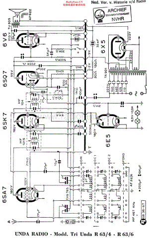Unda_63-4维修电路原理图.pdf