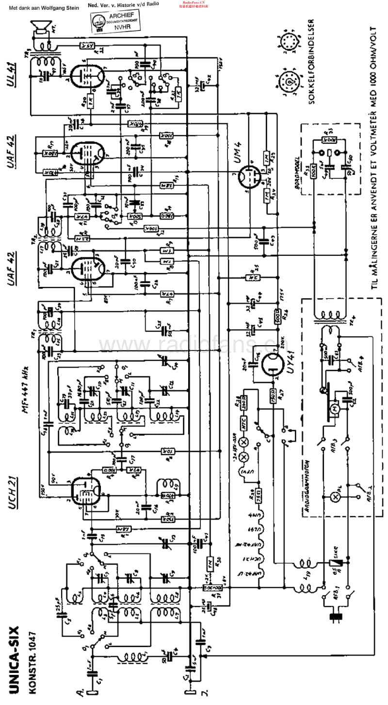 Unica_1047维修电路原理图.pdf_第1页