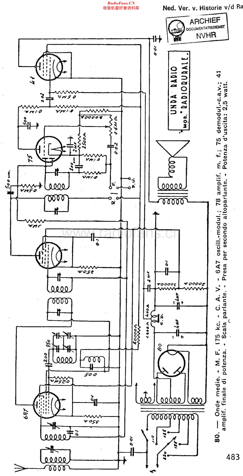 Unda_Radiorurale维修电路原理图.pdf_第1页