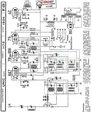 Unic_1175维修电路原理图.pdf
