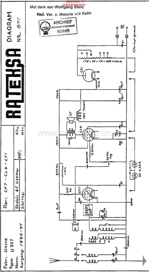 Unica_U337维修电路原理图.pdf