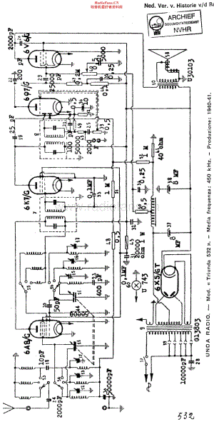 Unda_532维修电路原理图.pdf