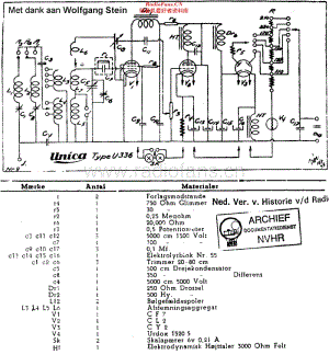 Unica_U336维修电路原理图.pdf