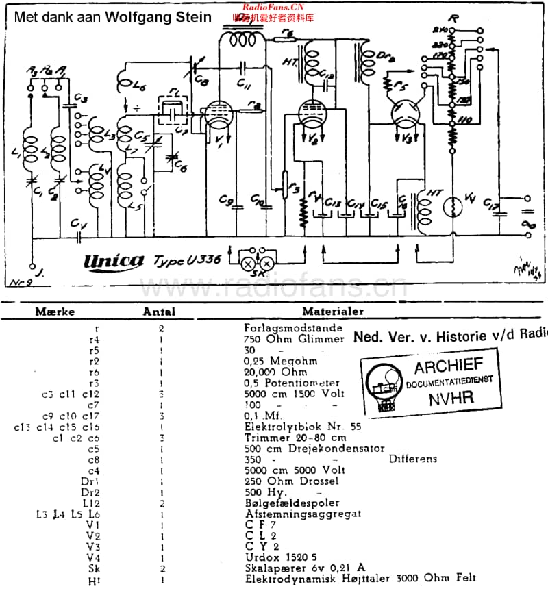 Unica_U336维修电路原理图.pdf_第1页