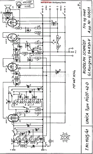 Unica_1025维修电路原理图.pdf