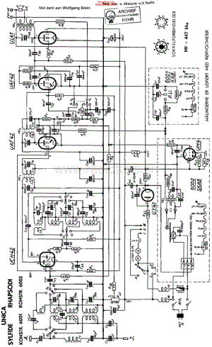 Unica_6001维修电路原理图.pdf