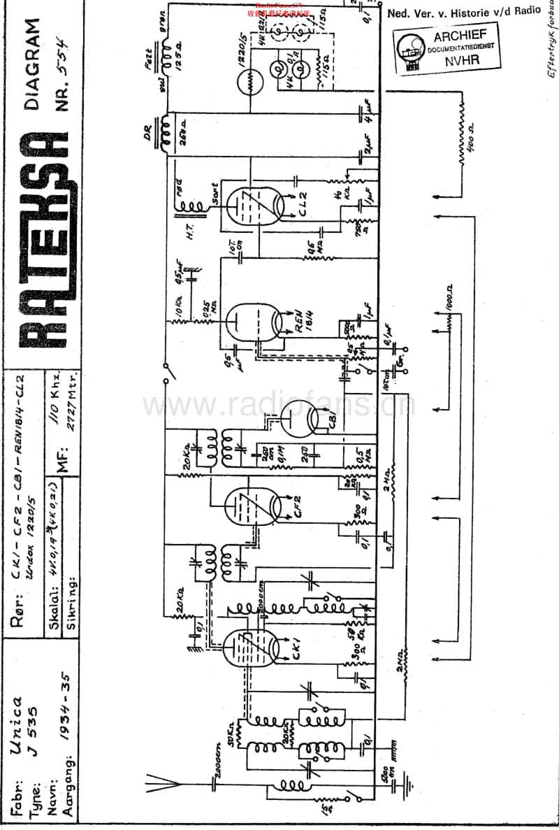 Unica_J535维修电路原理图.pdf_第1页