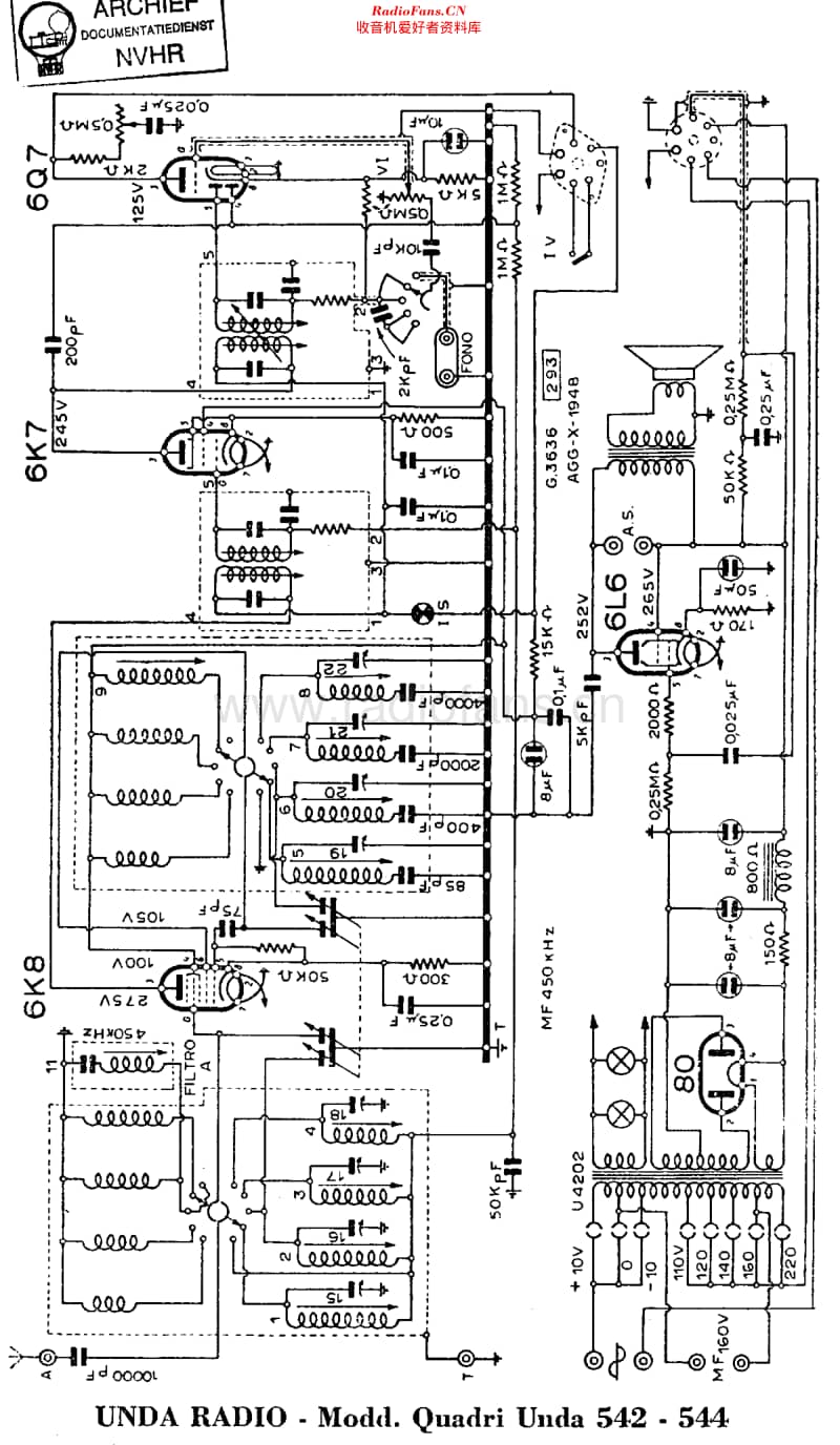 Unda_542维修电路原理图.pdf_第1页