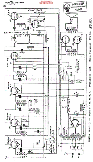 Unda_MU90维修电路原理图.pdf