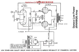 Dynaco6BQ5维修电路原理图.pdf