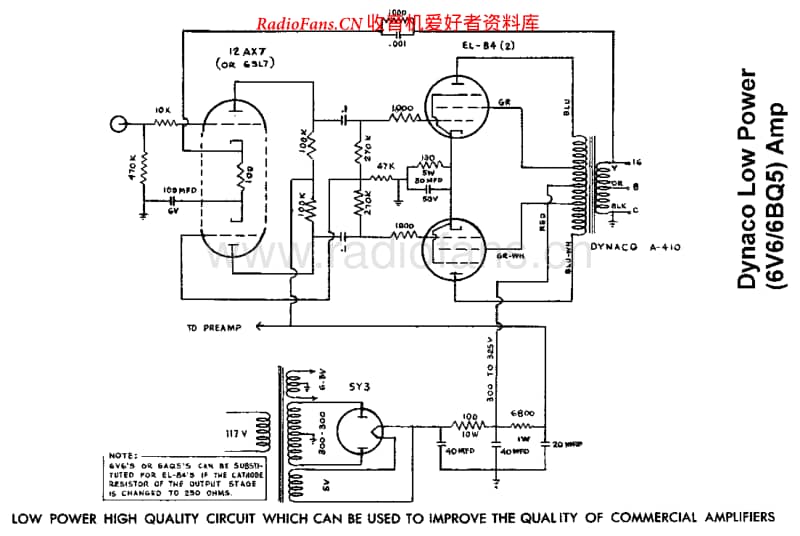 Dynaco6BQ5维修电路原理图.pdf_第1页