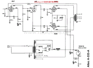 AltecA333A维修电路原理图.pdf