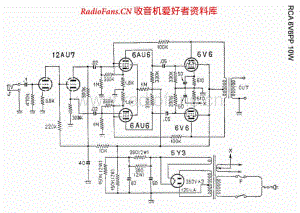 Rca 6V6PP维修电路原理图.pdf