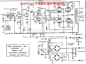 McGohan M1503维修电路原理图.pdf