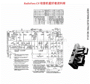 WesternElectric No91A维修电路原理图.pdf