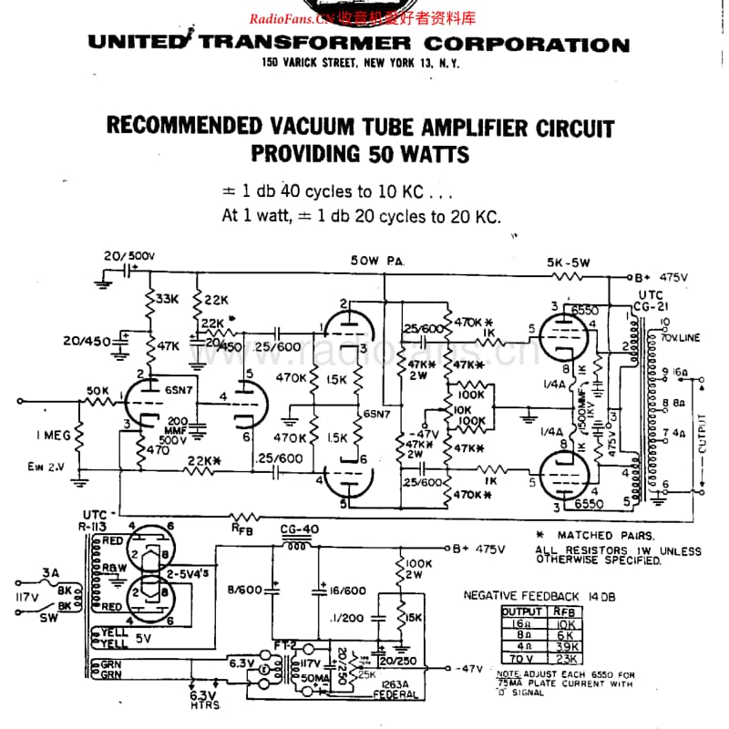 Utc 50W维修电路原理图.pdf_第1页